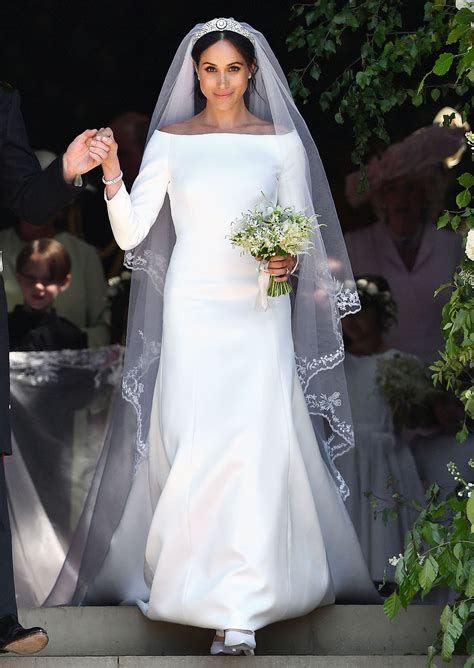 meghan markle wedding gowns